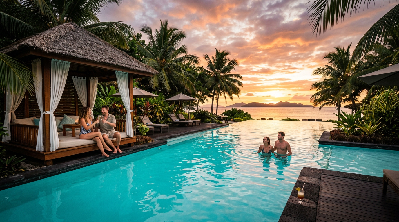 Tropical Resort Vacation Perks Included with NovaCast Membership